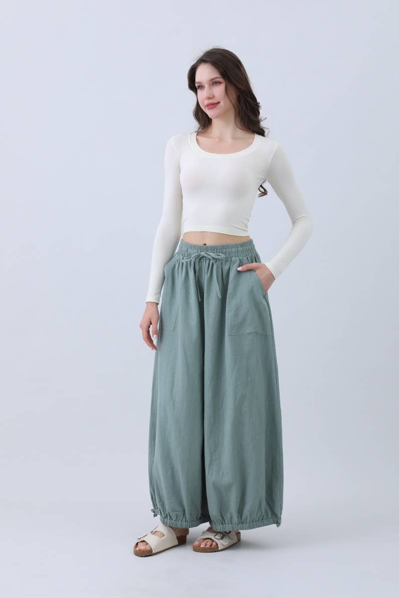 Second-Skin Long Sleeve Crop Top – Seamless & Breathable: Wine