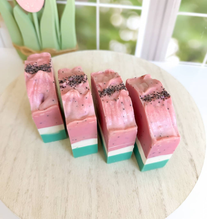 *NEW* Cucumber Watermelon - Handcrafted Artisan Soap Bar 