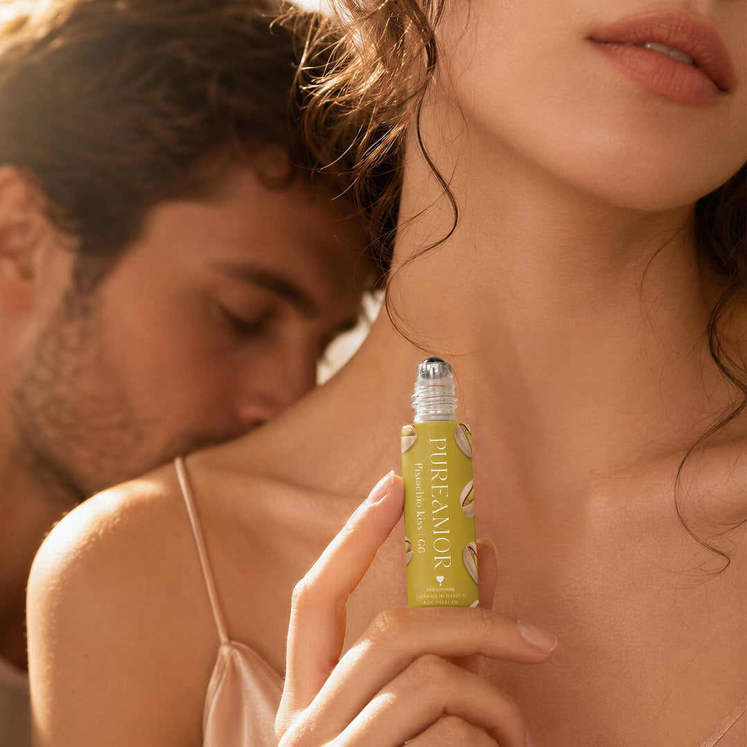 Pistachio Kiss | Roll-on Pheromone Keychain Perfume - 6ml