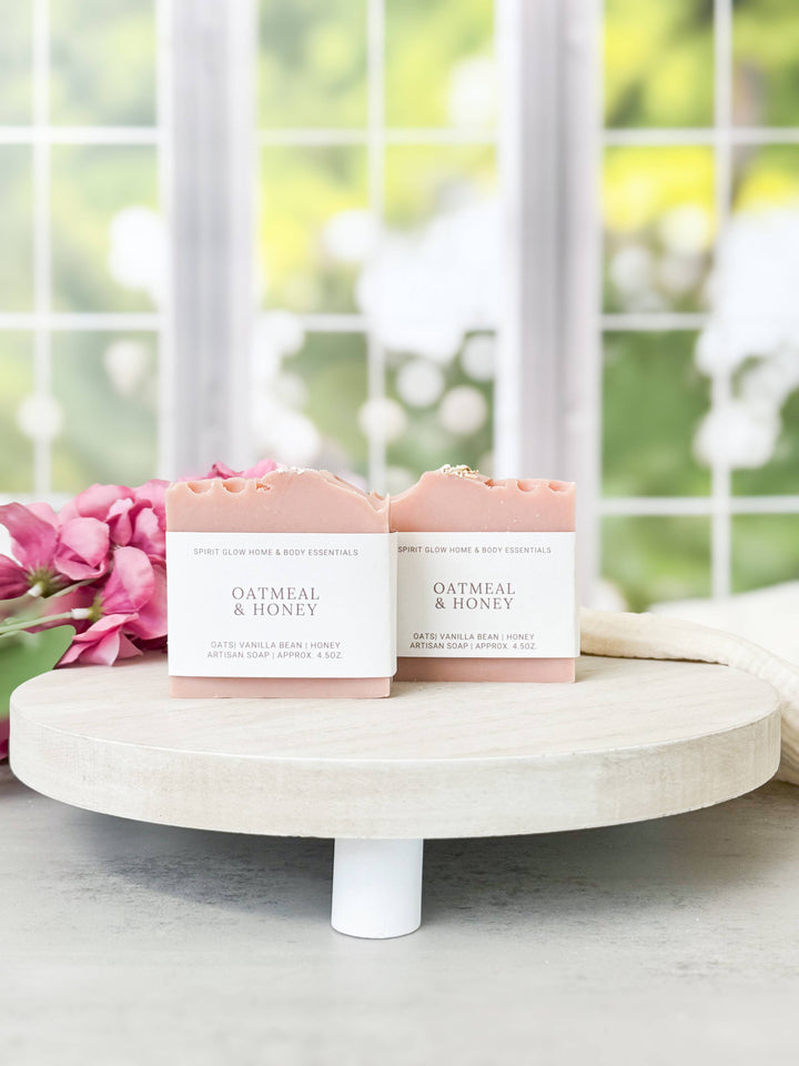Oatmeal & Honey - Handcrafted Artisan Soap Bar