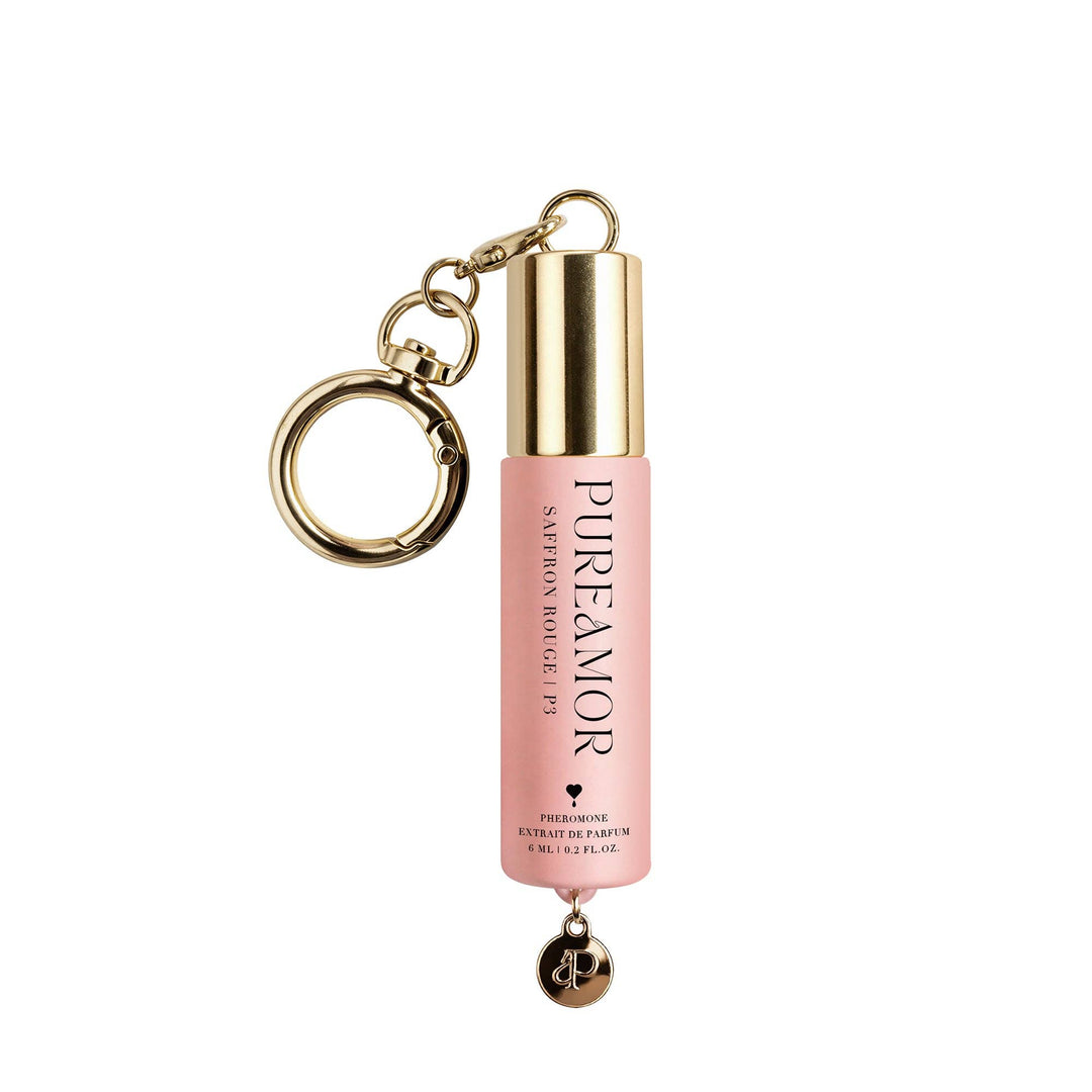 Saffron Rouge | P3 Pheromone Perfume | 06 ML Keychain Roll on Perfume