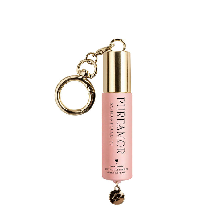 Saffron Rouge | P3 Pheromone Perfume | 06 ML Keychain Roll on Perfume