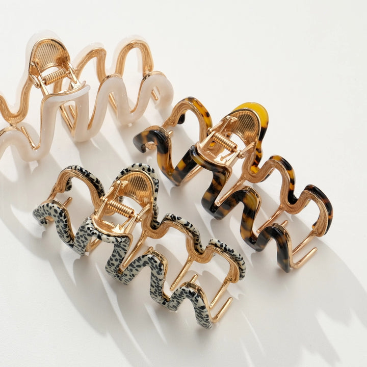 Willow Core Squiggle | Large Squiggle Metal Claw Clip (Copy)