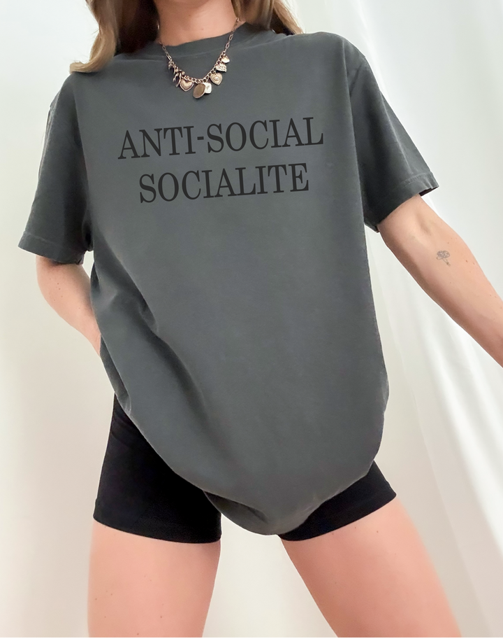 Anti-Social Socialite Graphic Tee