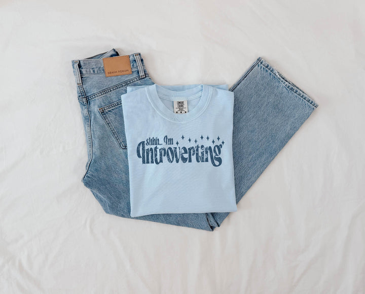 Shhh… I’m Introverting Graphic Tee