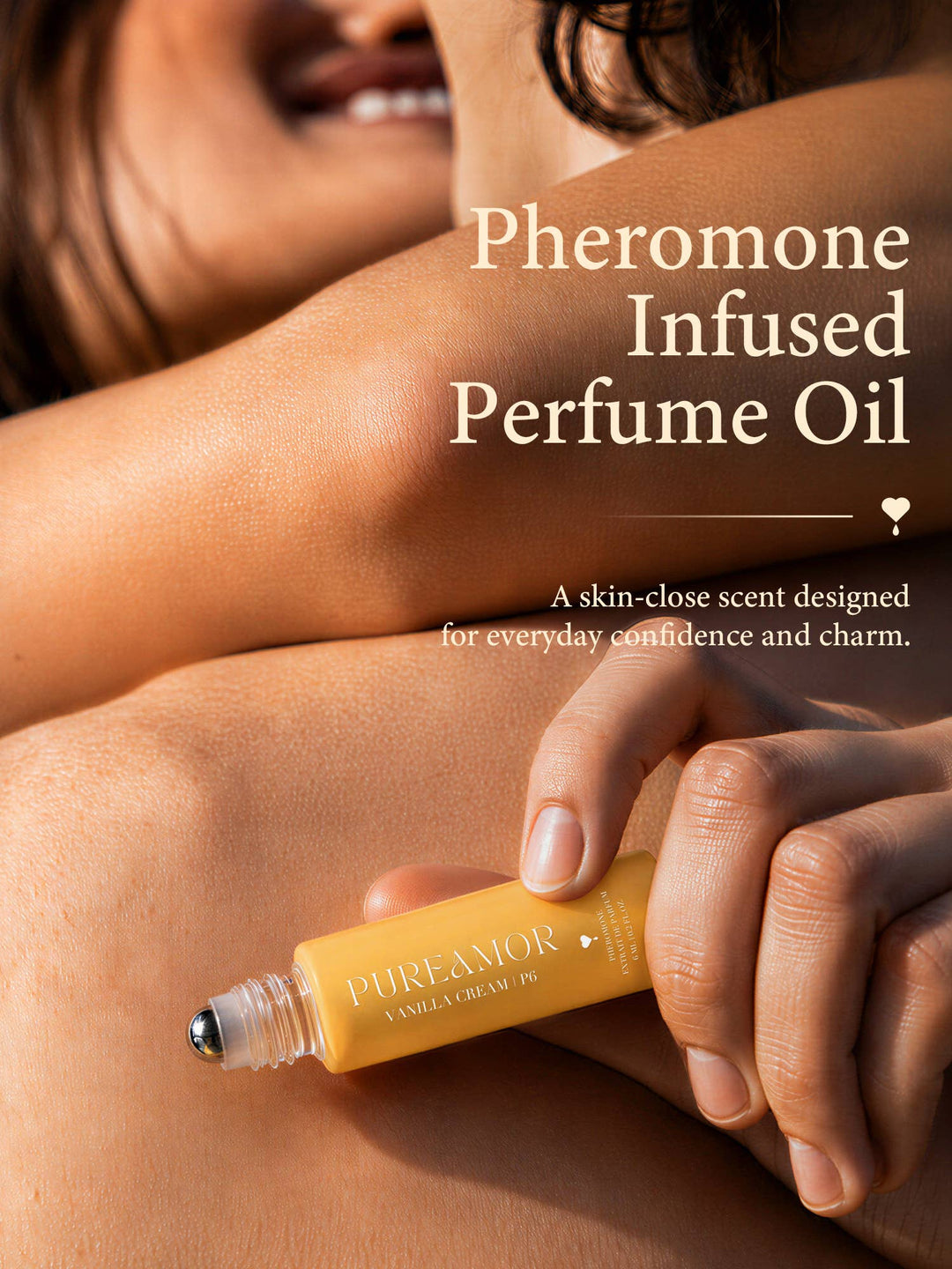 Summer New Product (Shipment on 7/10/26) Vanilla Cream | P6 Pheromone Perfume | 06 ML Keychain Roll on Perfume
