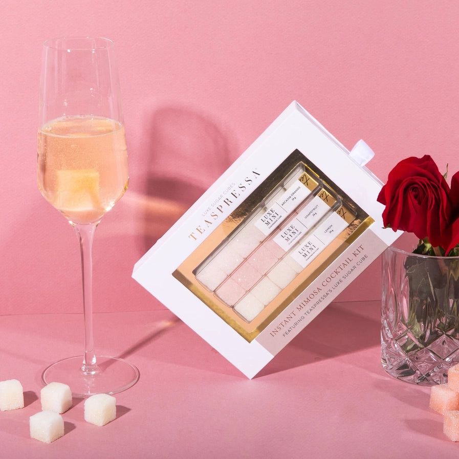 Instant Mimosa Cocktail Mixer Kit | Teaspressa Luxe Sugar Cubes