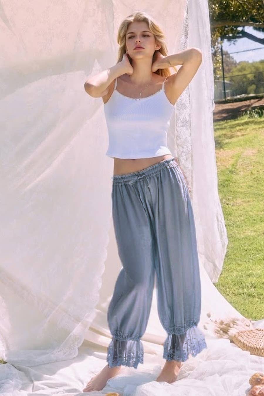 Relaxed Bloomer Pants