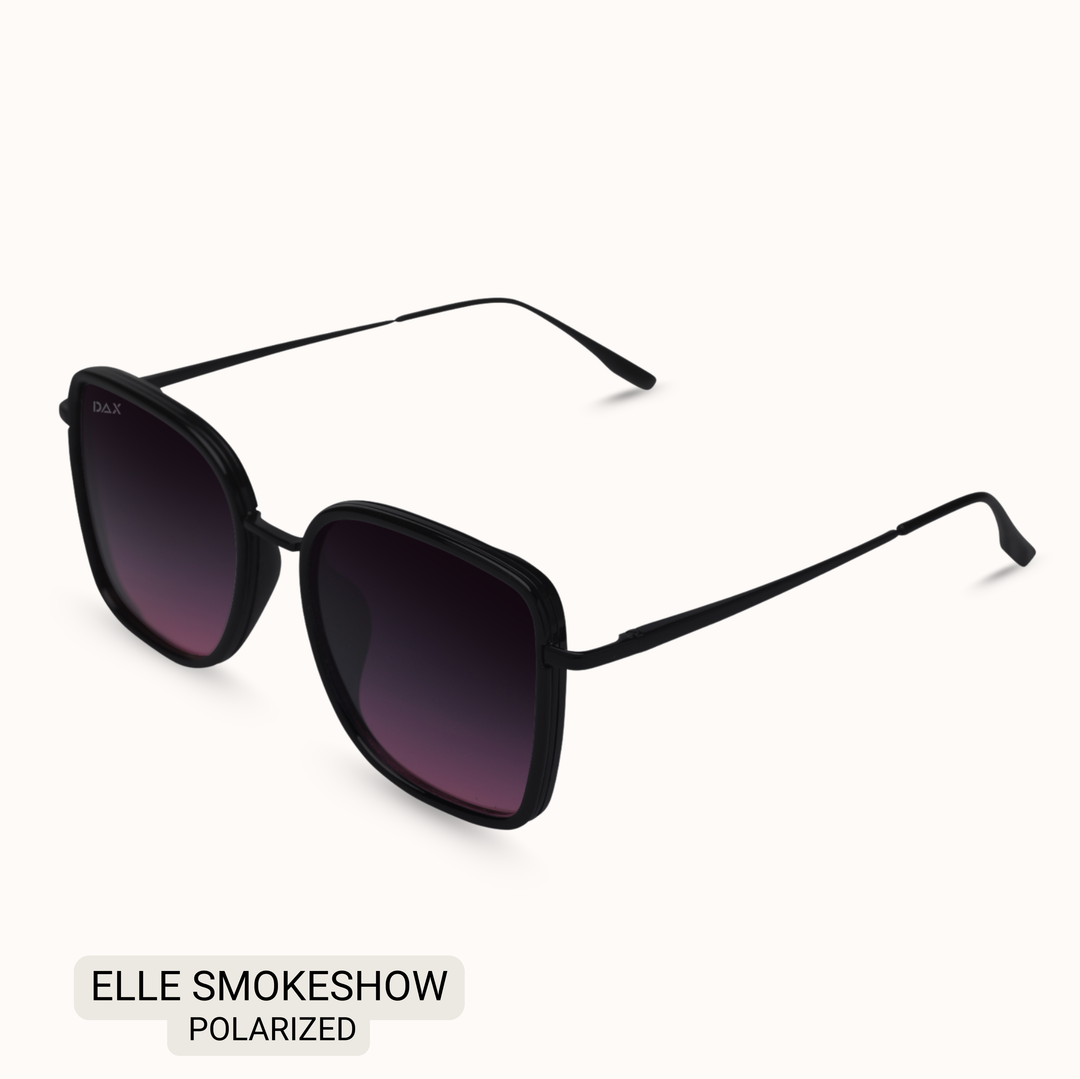 Elle - Women's Polarized Oversized Sunglasses