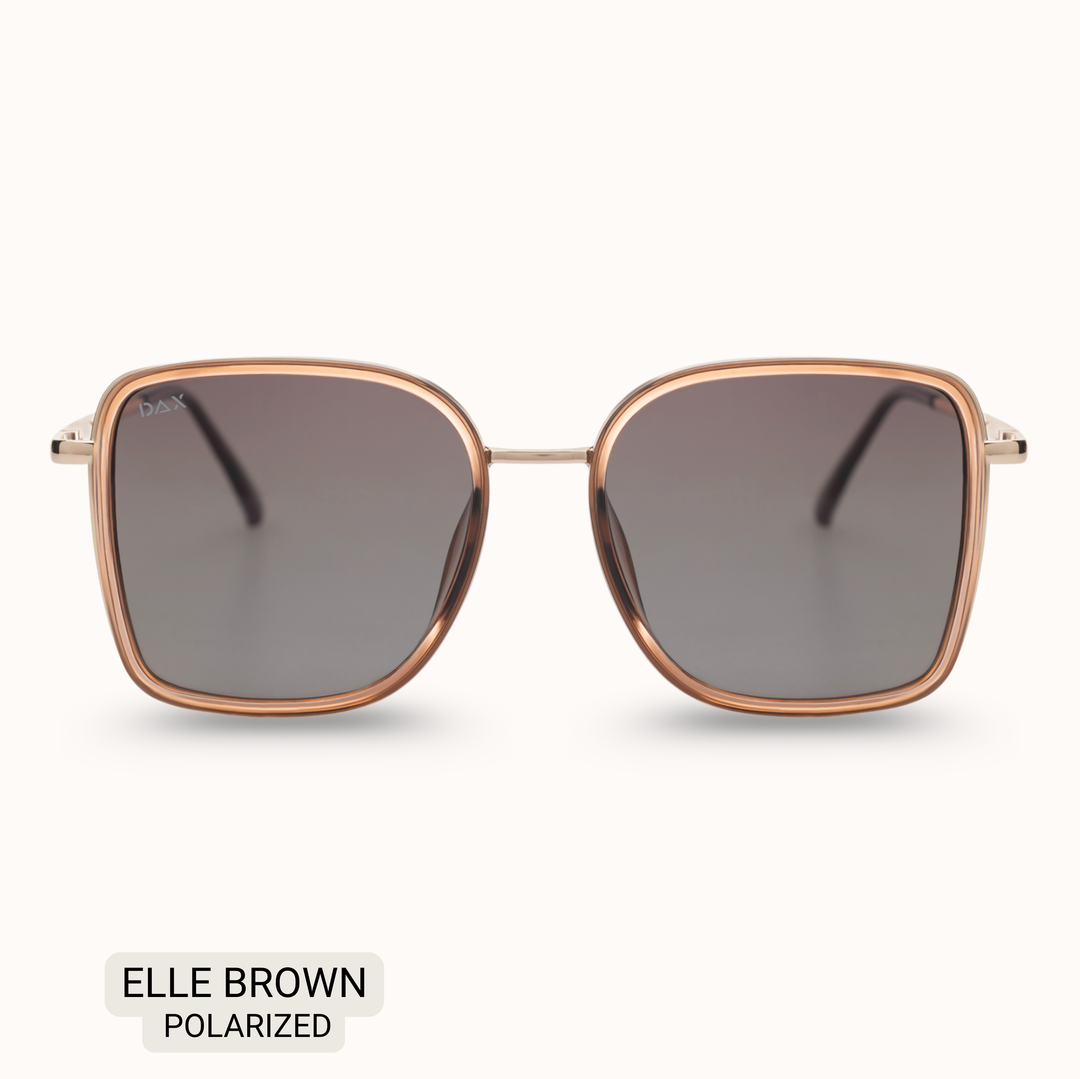 Elle - Women's Polarized Oversized Sunglasses