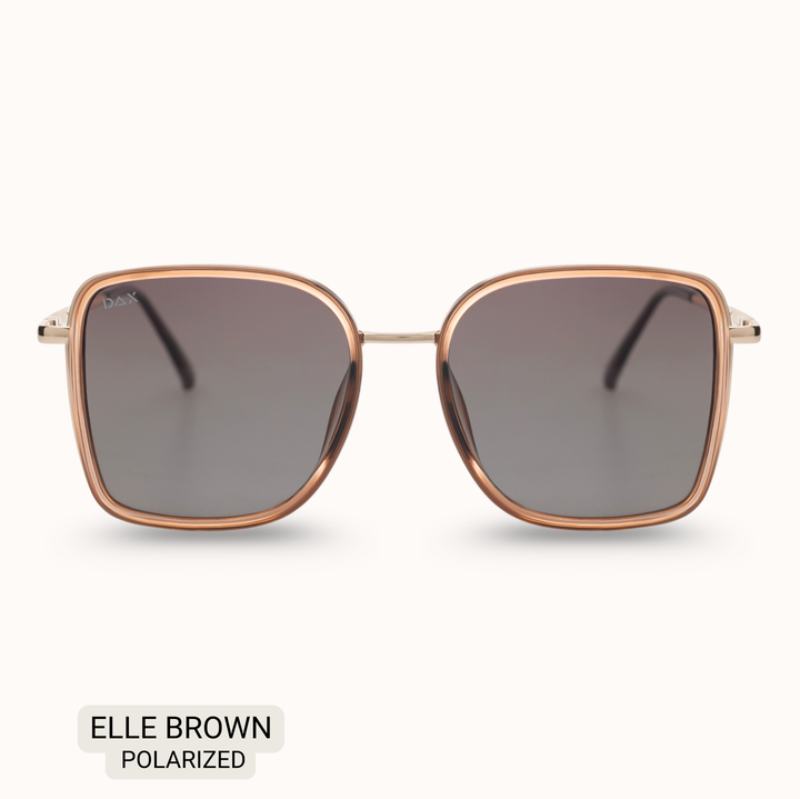 Elle - Women's Polarized Oversized Sunglasses