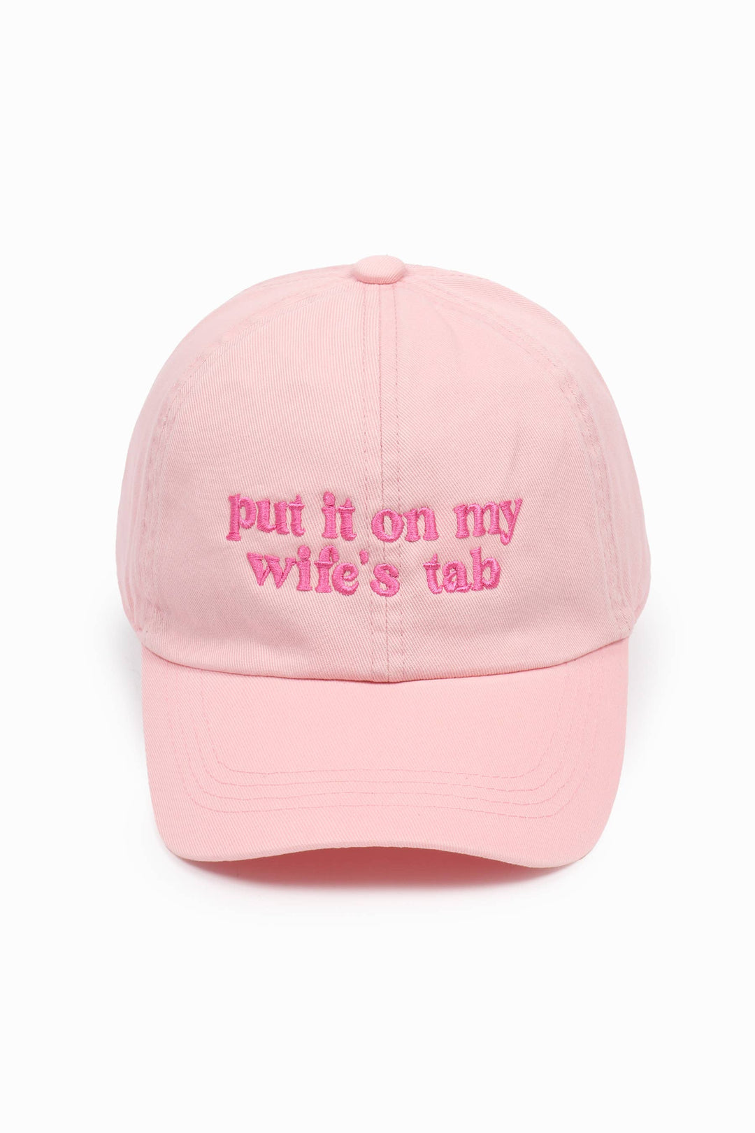 PUT IT ON MY WIFE'S TAB Embroidery Baseball Cap