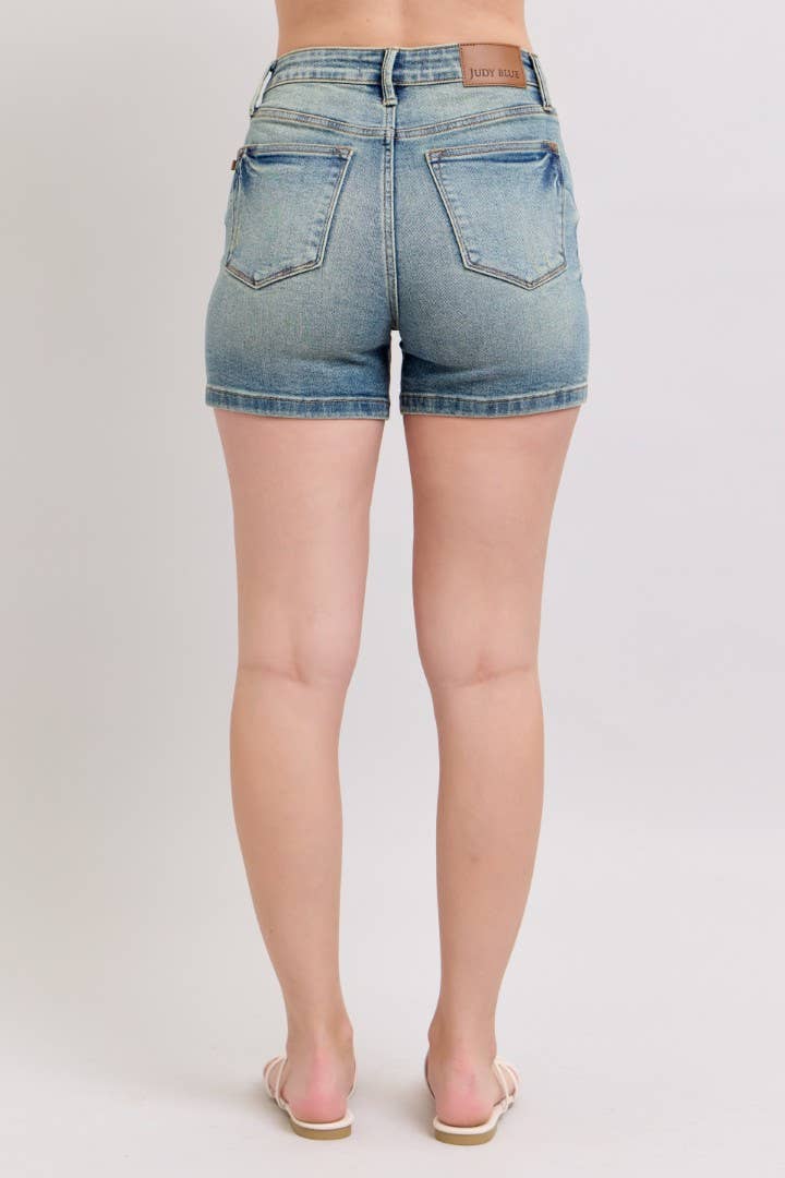 V-Front Vintage Wash Shorts