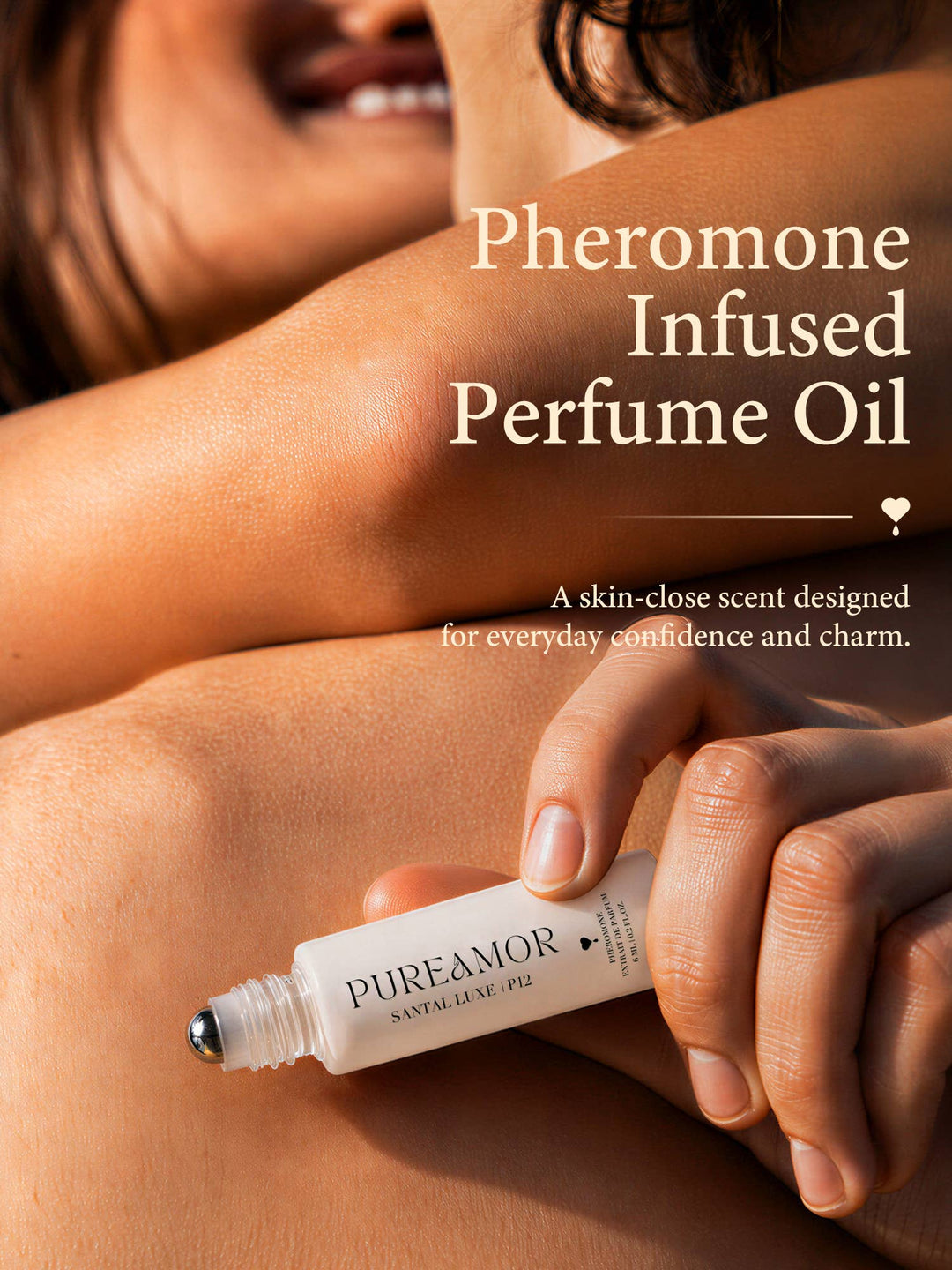 Summer New Product (Shipment on 7/10/26) Santal Luxe | P12 Pheromone Perfume | 06 ML Keychain Roll on Perfume