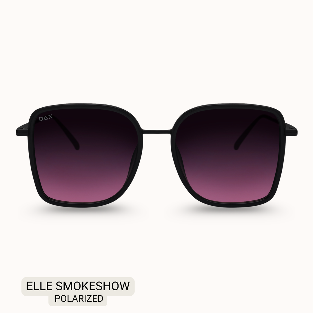 Elle - Women's Polarized Oversized Sunglasses
