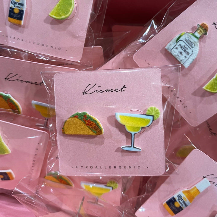 Tacos + Margs Stud Earrings