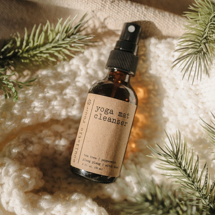 Yoga Mat Cleaner Spray - Rose Quartz Infused