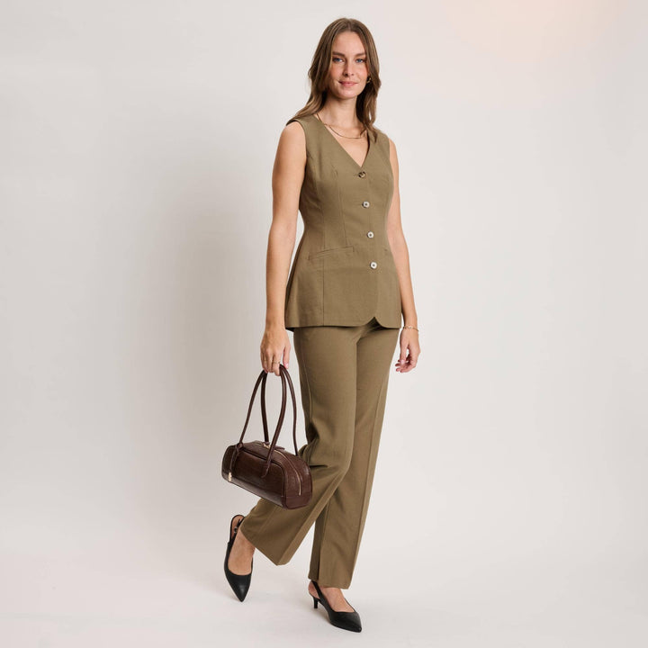 Paloma - Croco Shoulder Bag