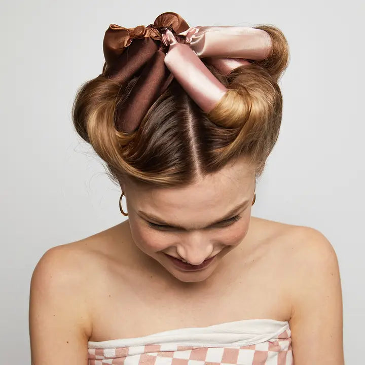Satin Jumbo Flexi Rods (4-Piece Set) – Rosewood