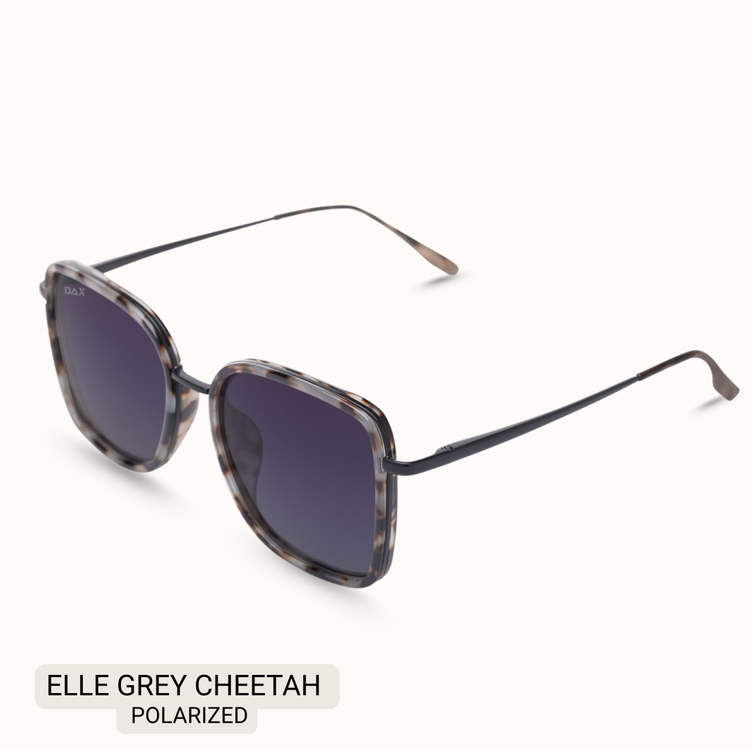Elle - Women's Polarized Oversized Sunglasses