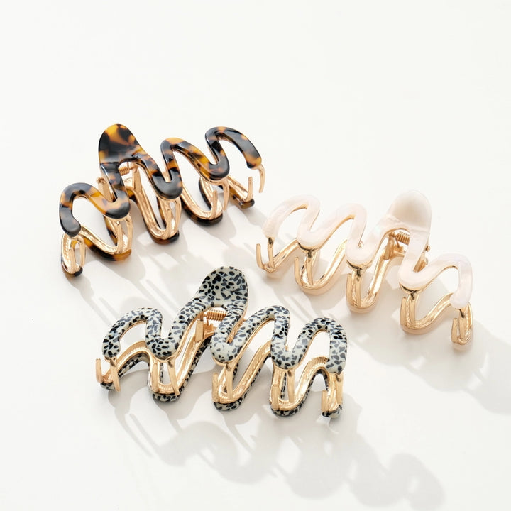 Willow Core Squiggle | Large Squiggle Metal Claw Clip (Copy)