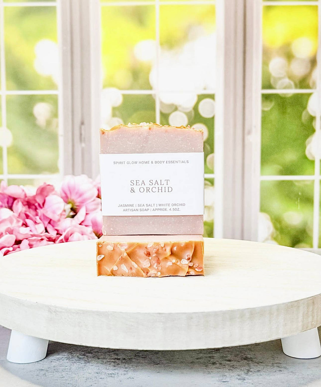 Sea Salt & Orchid- Handcrafted Artisan Soap Bar