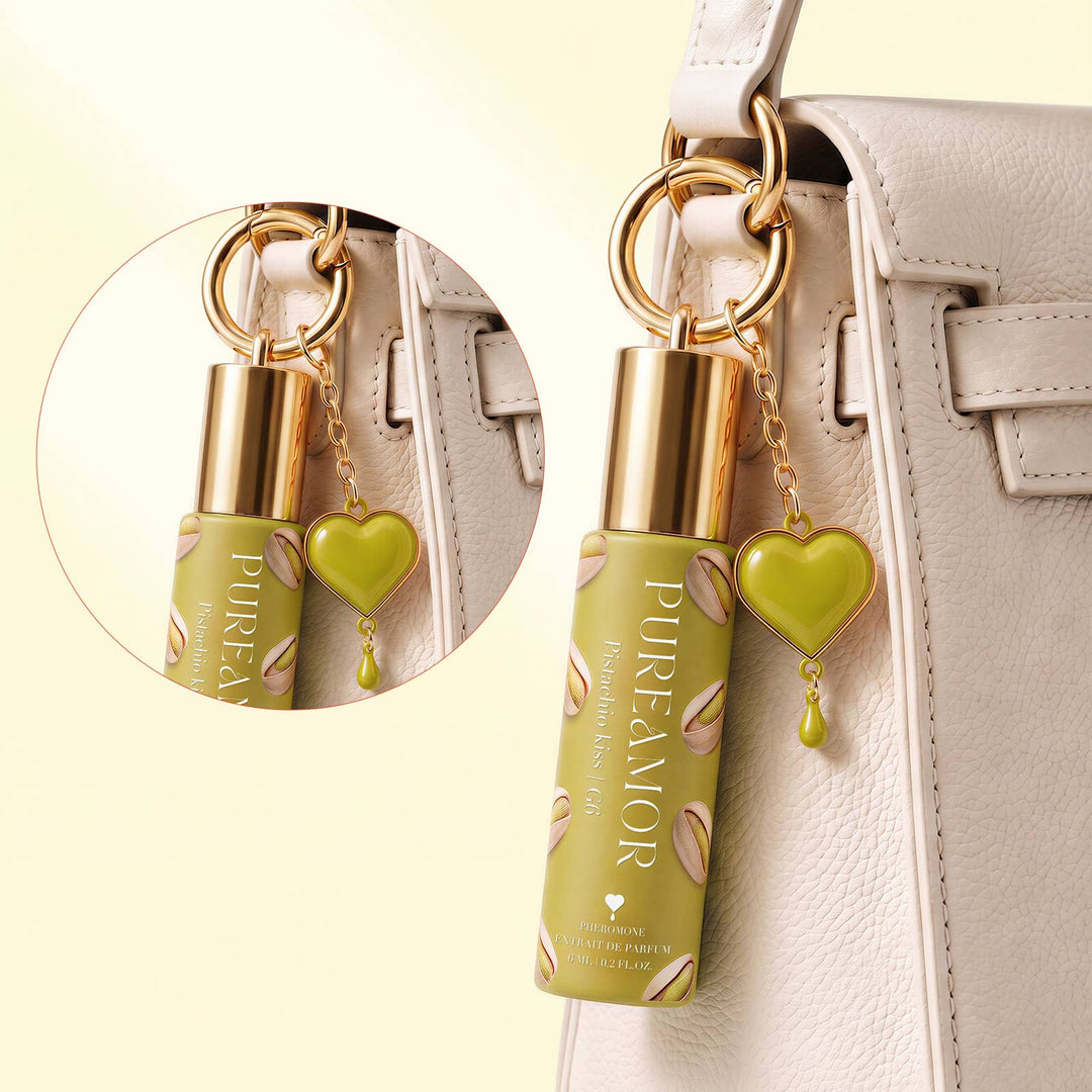 Pistachio Kiss | Roll-on Pheromone Keychain Perfume - 6ml