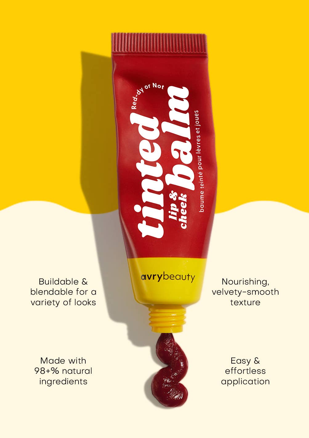 Lip & Cheek Tinted Balm - Red-dy or Not