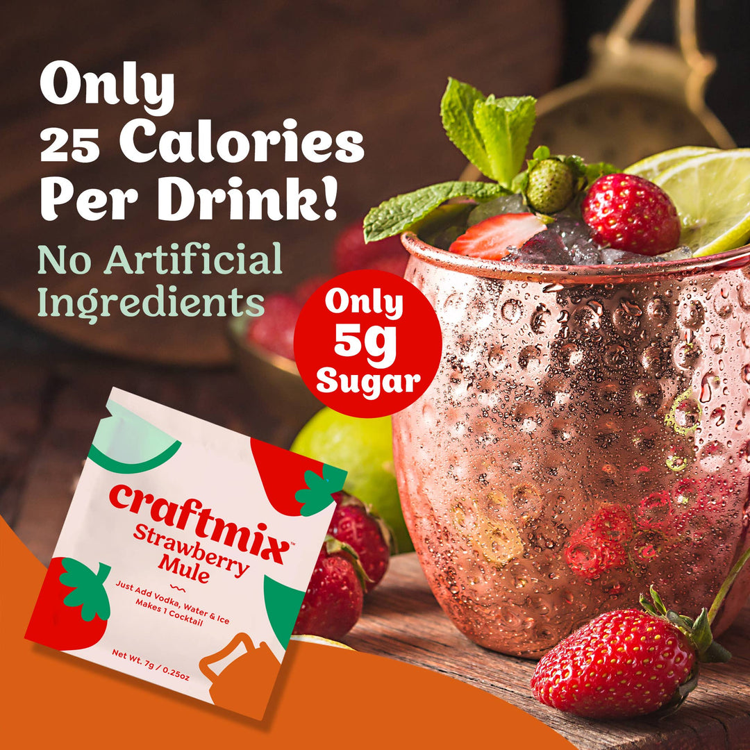 Strawberry Mule Mixer - Single Packets / Caddy Refills