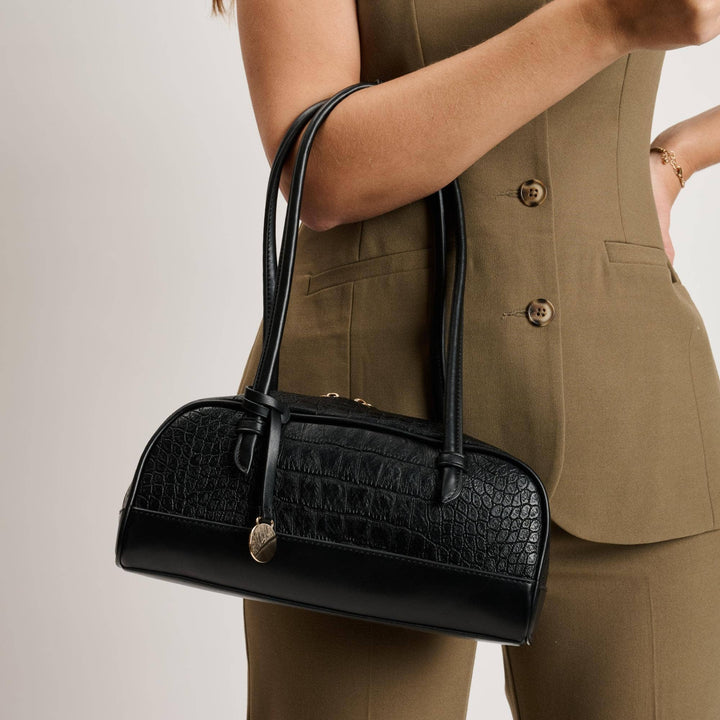Paloma - Croco Shoulder Bag