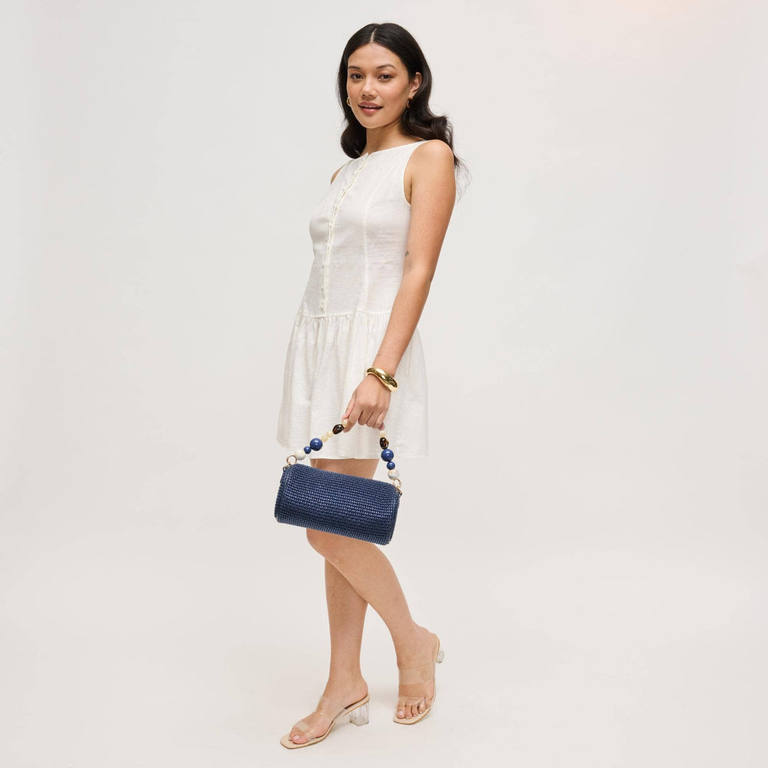 Rachel - Straw Clutch