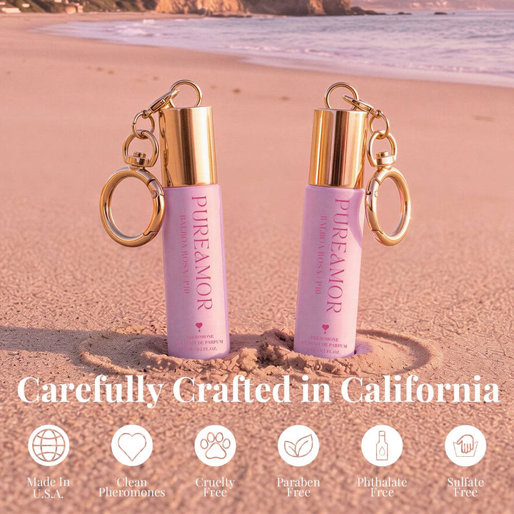 Summer New Product (Shipment on 7/10/26) Balboa Rosa | P10 Pheromone Perfume | 06 ML Keychain Roll on Perfume
