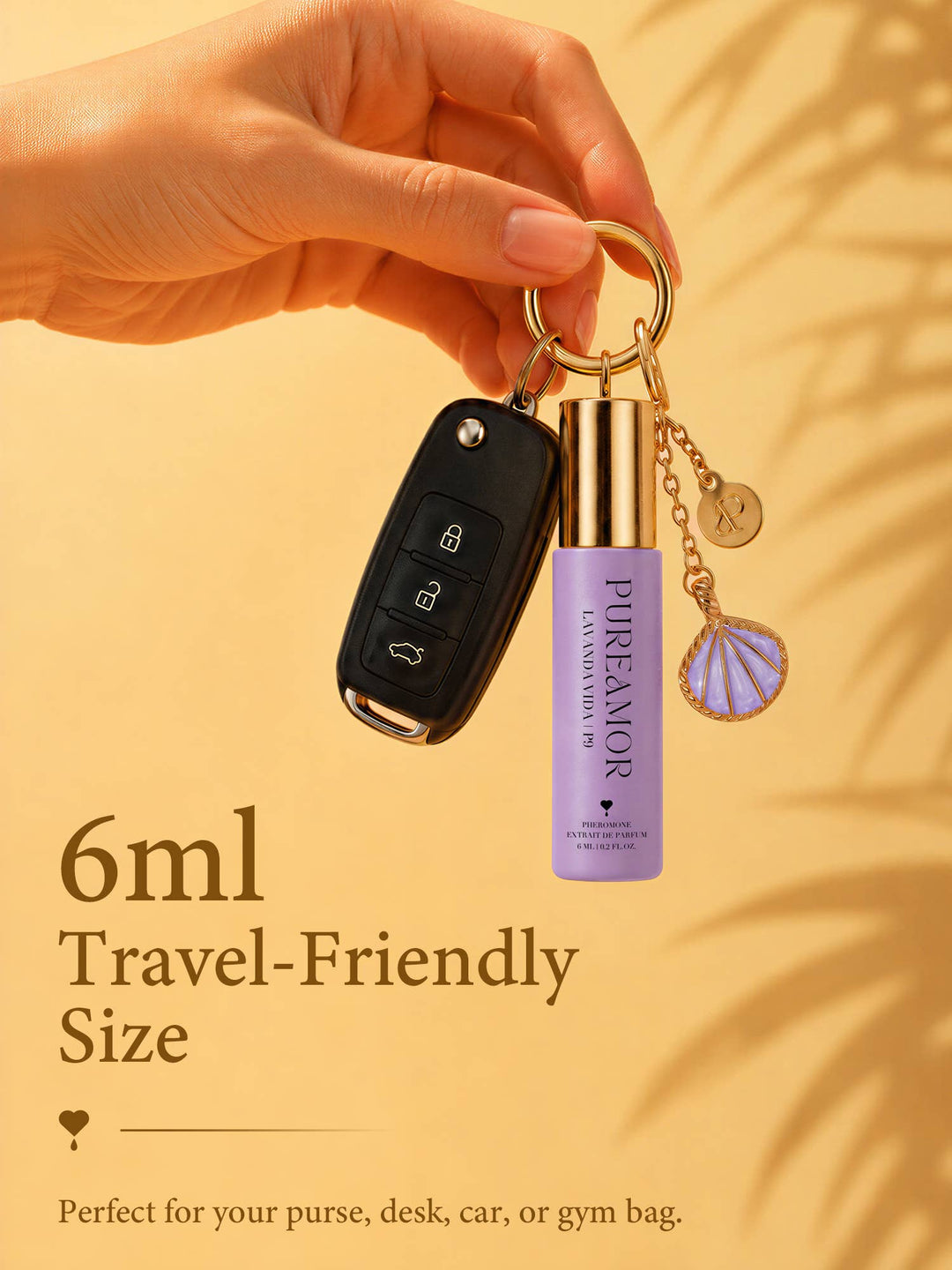 Summer New Product (Shipment on 7/10/26) Lavanda Vida | P9 Pheromone Perfume | 06 ML Keychain Roll on Perfume