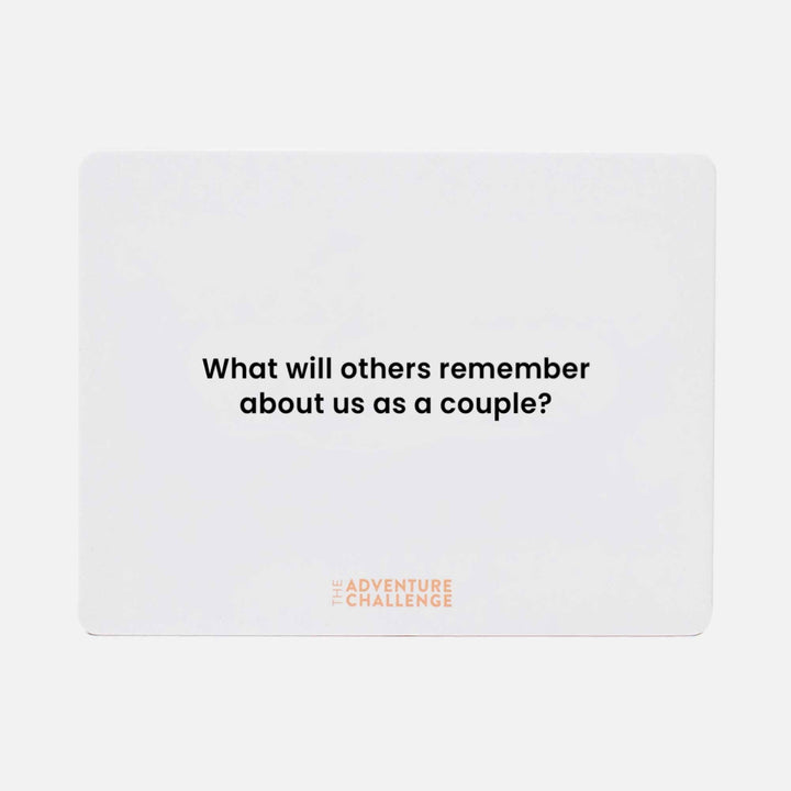 The Adventure Challenge Connection Questions for Couples