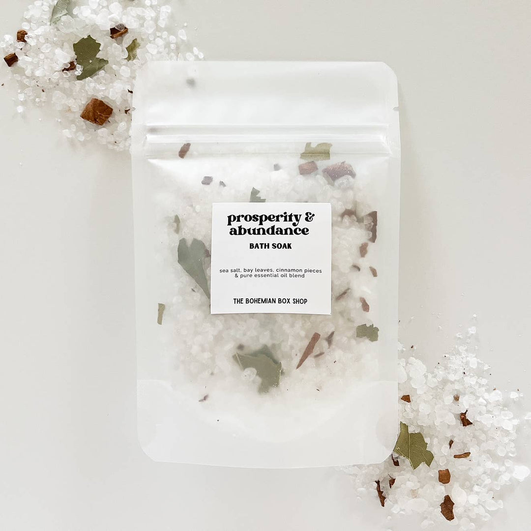 Prosperity & Abundance Bath Soak - 4oz Bath Salts