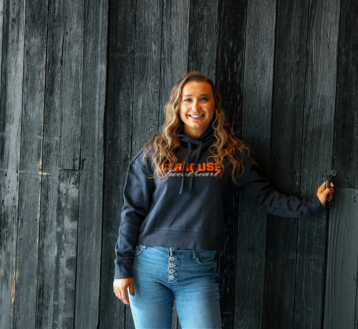 Syracuse Sweetheart Cropped Hoodie