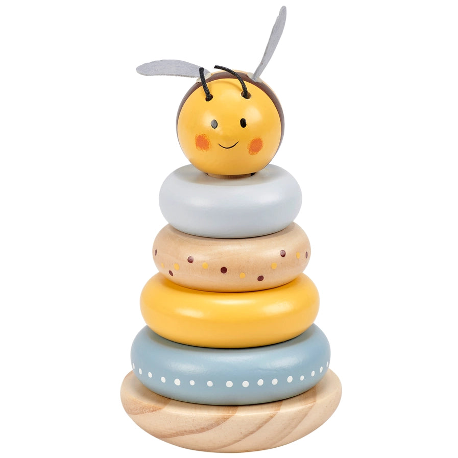 Baby Bee Stacking Toy | Wooden Montessori Stacker