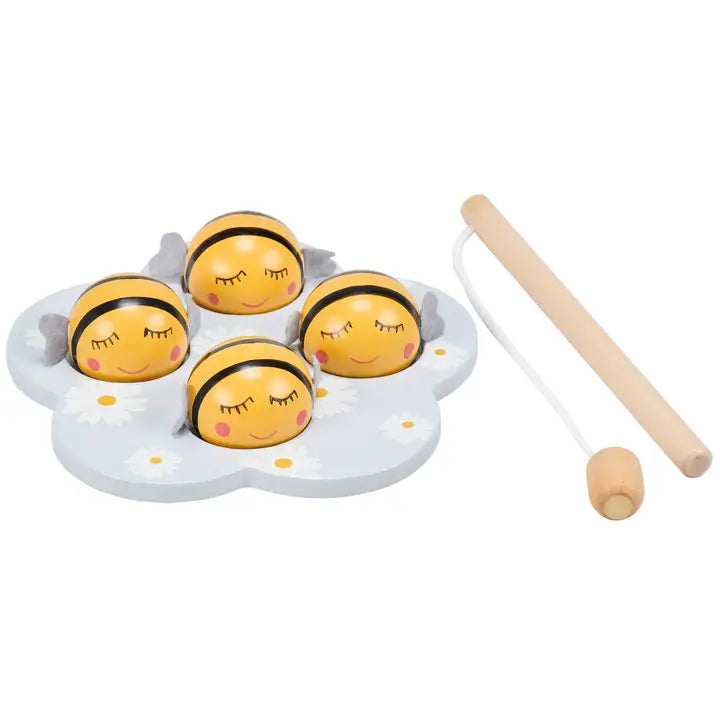 Baby Bee Fishing Game | Wooden Montessori Toy