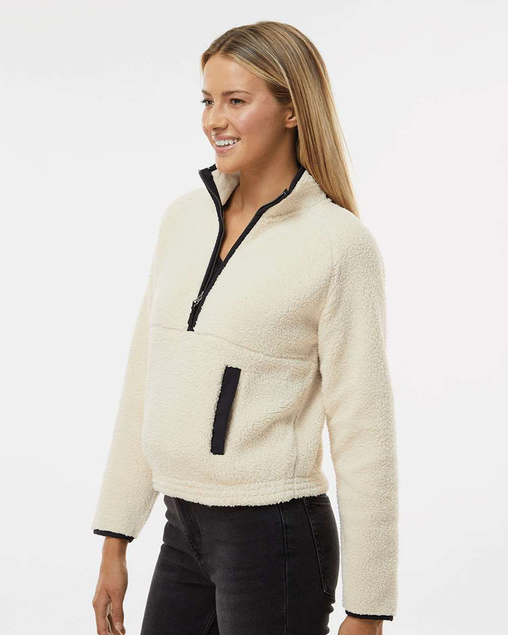 Boxercraft Women’s Everest Half-Zip Pullover | Cozy Sherpa Fleece