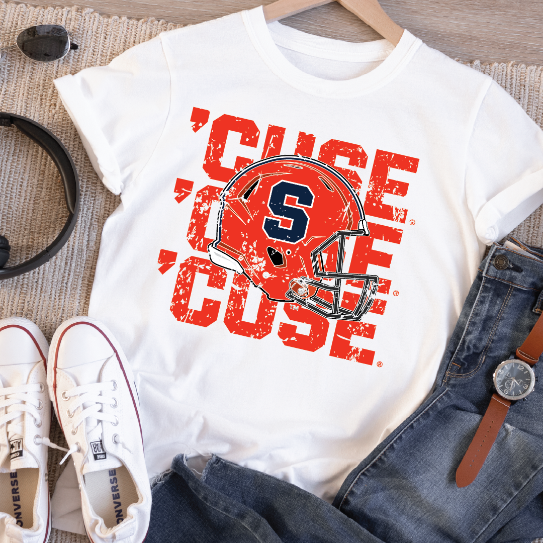 ’CUSE Helmet Repeat Tee