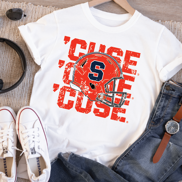 ’CUSE Helmet Repeat Tee