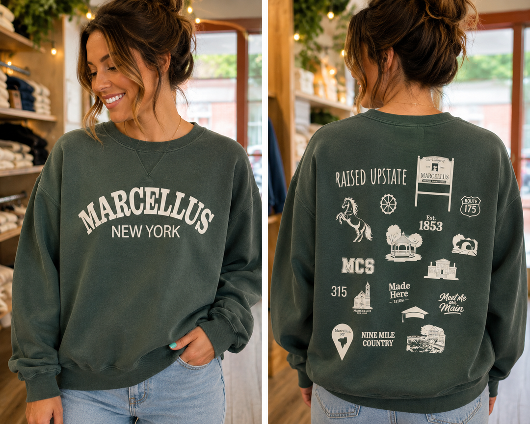 Marcellus Landmarks Crewneck