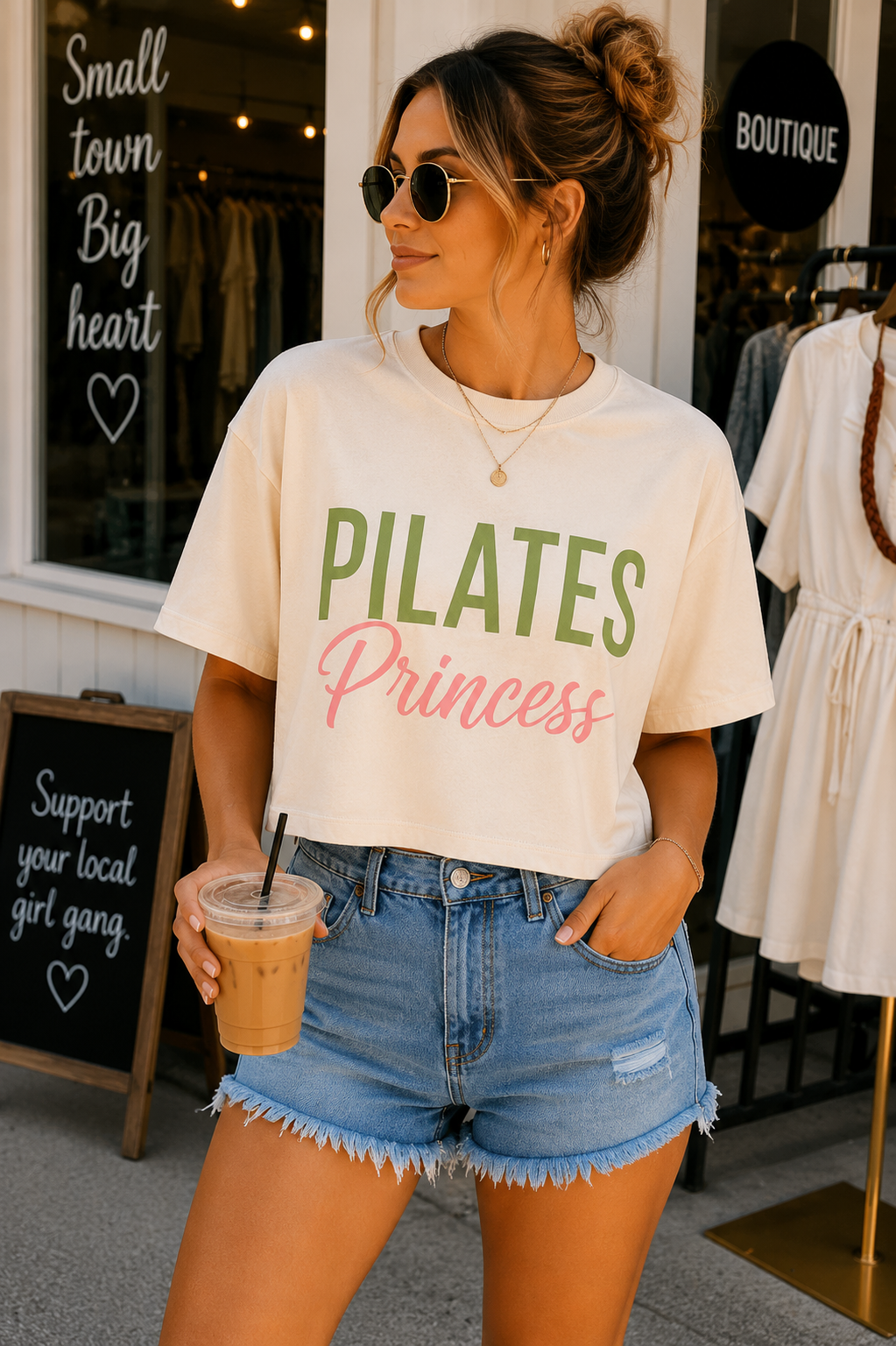 Pilates Princess Boxy Tee