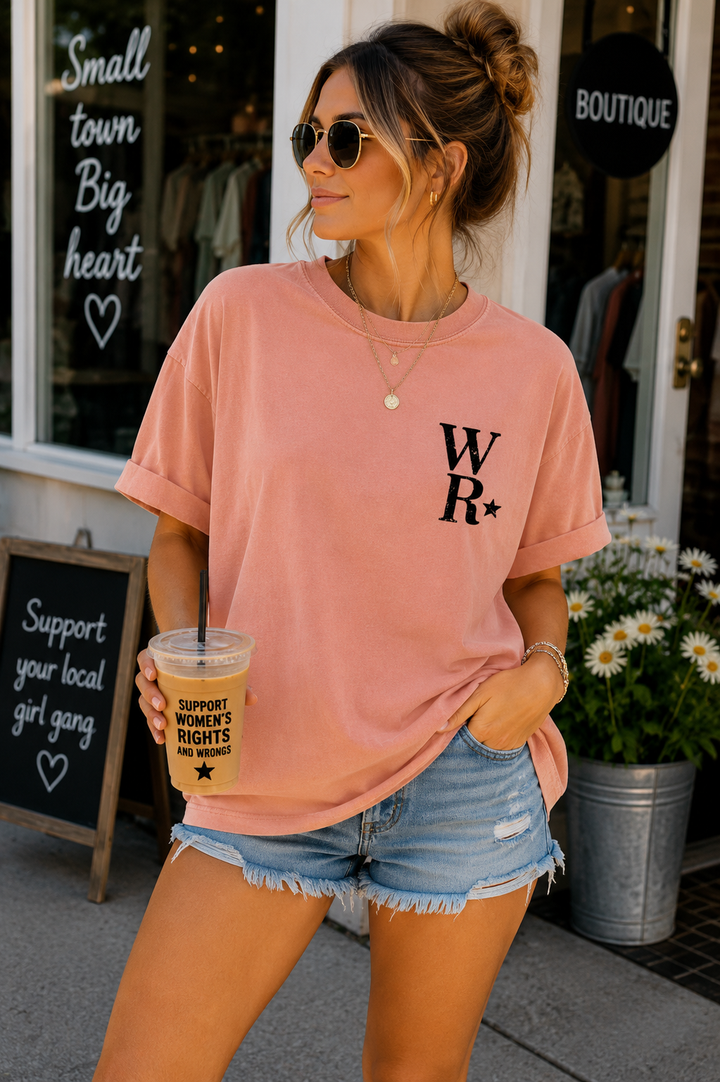 Support Women's Rights & Wrongs Graphic Tee