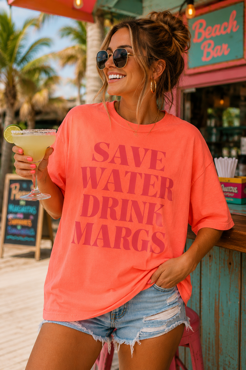 Save Water, Drink Margs Graphic Tee
