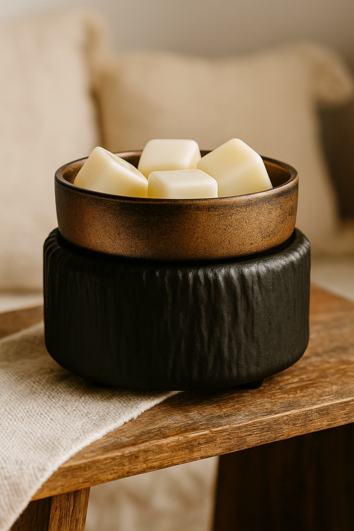 2-in-1 Fragrance Warmer – Primitive Black | Abandoned Cakes