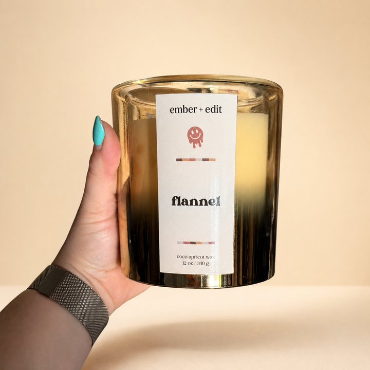 Allure Gold Ombré Candle | 12 oz
