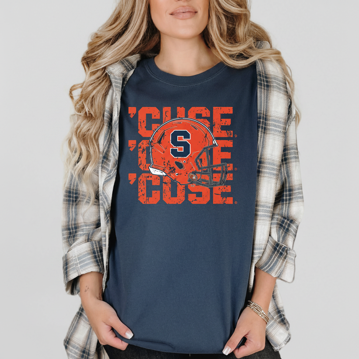 ’CUSE Helmet Repeat Tee