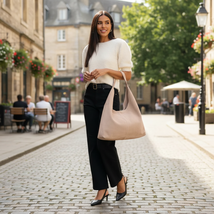 Amber Hobo – Taupe
