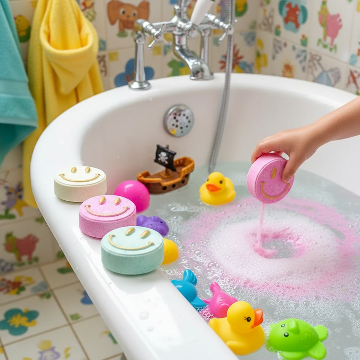 Happy Bath Bomb (Smiley Emoji)